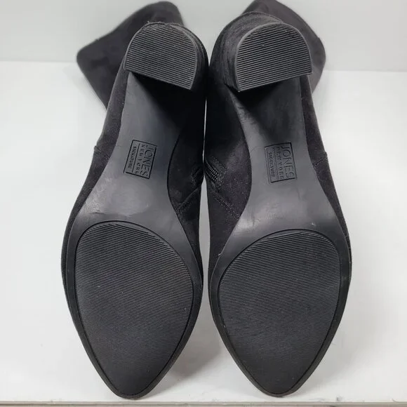 Jones New York Signature Women's Black Knee High Boots US Size 8.5M - Picture 9 of 12